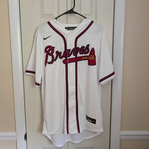 MLB Nike Atlanta Braves Austin Riley Jersey Medium